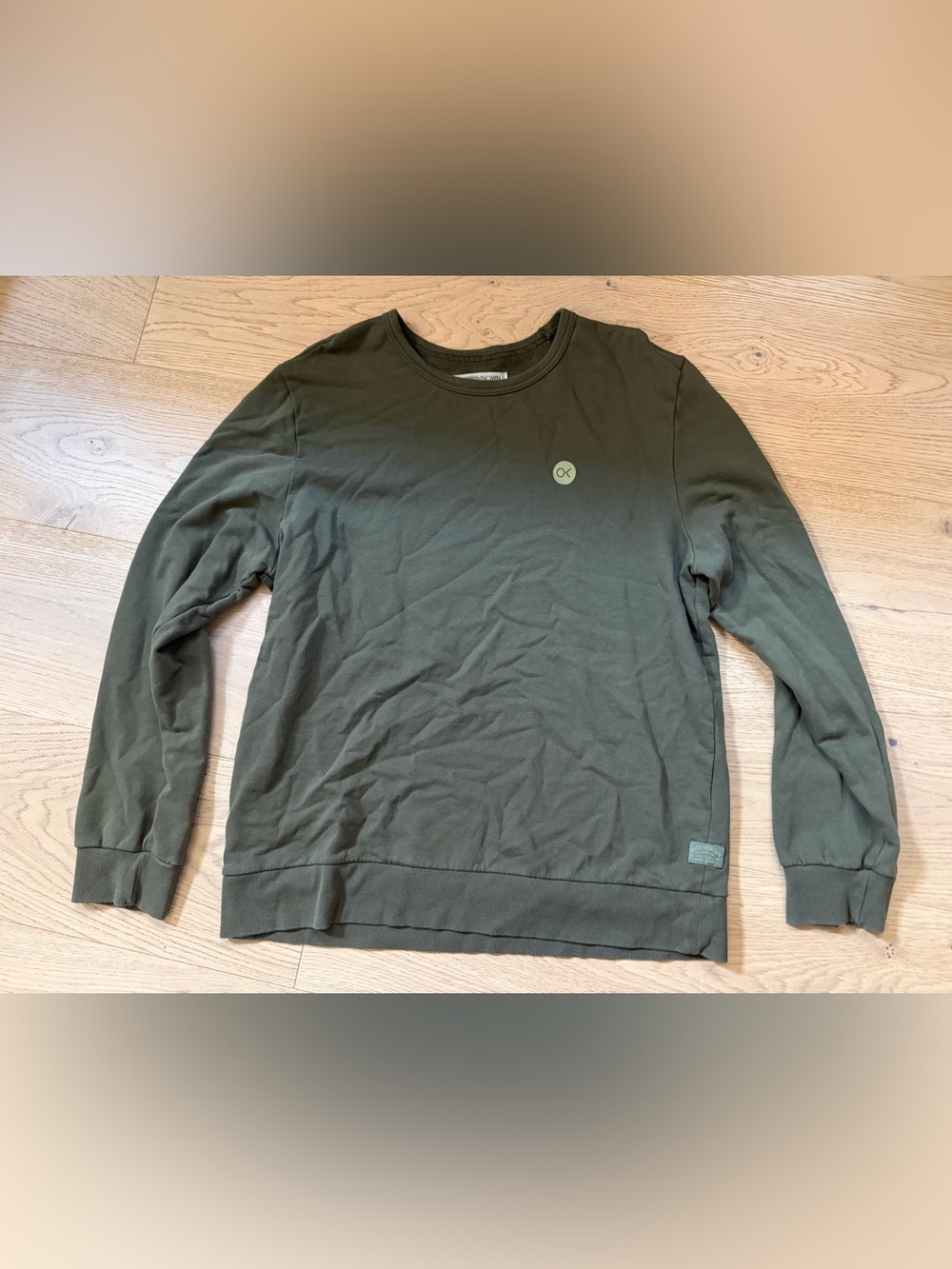 Outerknown Olive Green Crewneck Sweatshirt